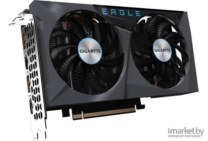 Видеокарта Gigabyte GeForce RTX 3050 Eagle 8G (GV-N3050EAGLE-8GD)