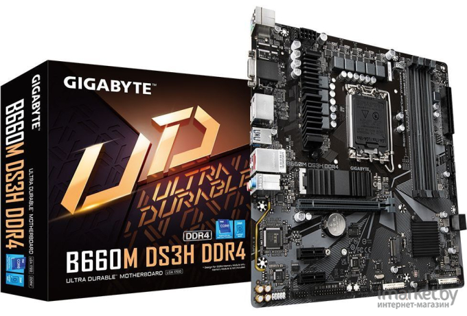 Материнская плата Gigabyte B660M DS3H DDR4 (rev. 1.0)