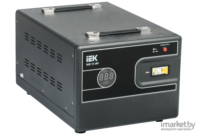 Стабилизатор напряжения IEK Hub 10кВА (IVS21-1-010-13)