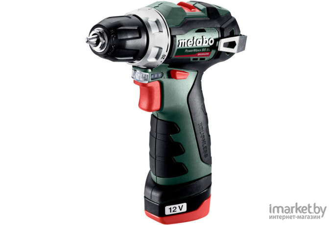 Дрель-шуруповерт Metabo PowerMaxx BS BL 601721500 (с 2-мя АКБ, кейс)