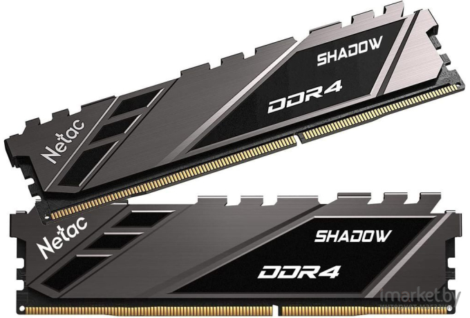 Оперативная память Netac Shadow 2x16GB DDR4 PC4-25600 (NTSDD4P32DP-32E)