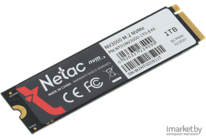 SSD диск Netac NV3000 1TB (NT01NV3000-1T0-E4X)