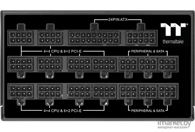 Блок питания Thermaltake Toughpower TF1 1550W TT Premium Edition (PS-TPD-1550FNFATE-1)