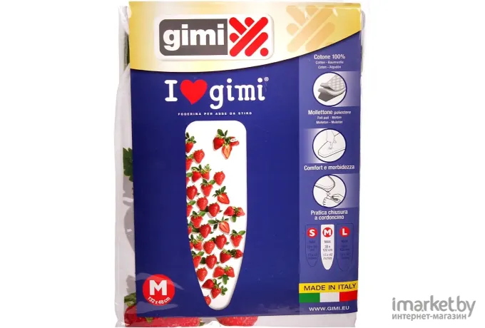 Чехол для гладильной доски Gimi I Love M