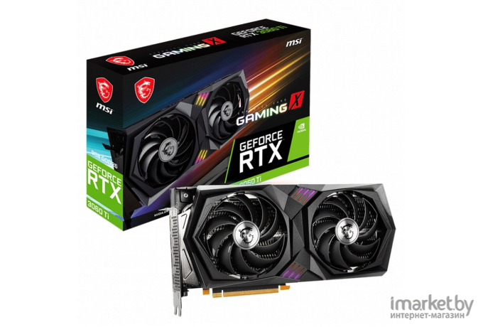 Видеокарта MSI GeForce RTX 3060 Ti Gaming X 8G LHR