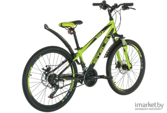Велосипед Stels Navigator 450 MD 24 V030 (синий/зеленый)
