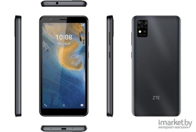 Смартфон ZTE Blade A31 NFC (серый)