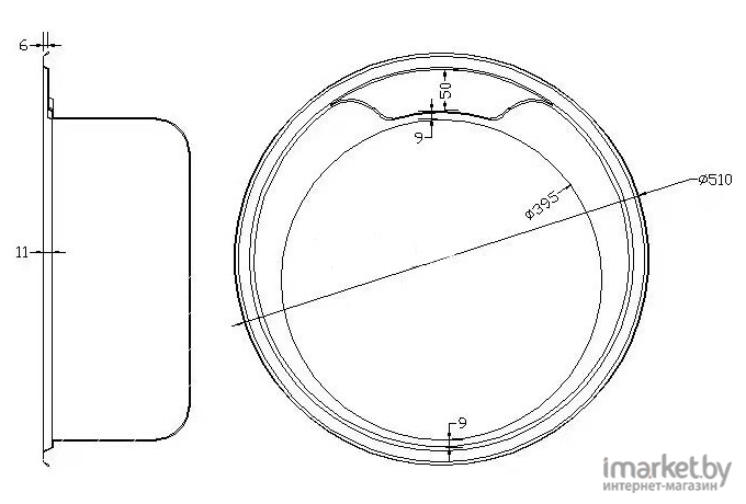 Кухонная мойка AV Engineering Facile L AVESM1L6D0 (декор, 0.6 мм)