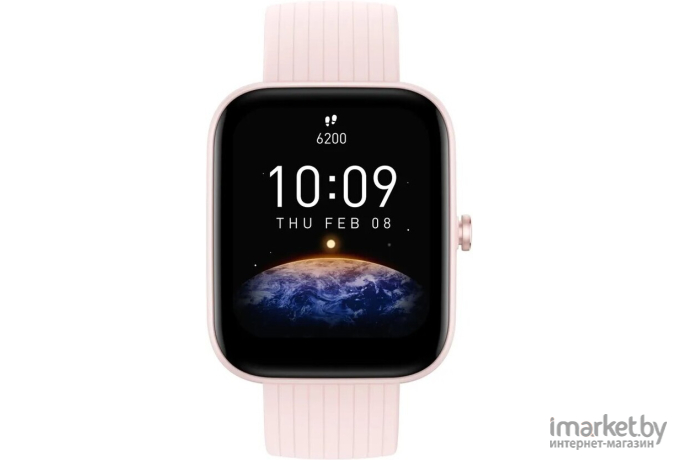 Смарт-часы Amazfit Bip 3 (розовый)