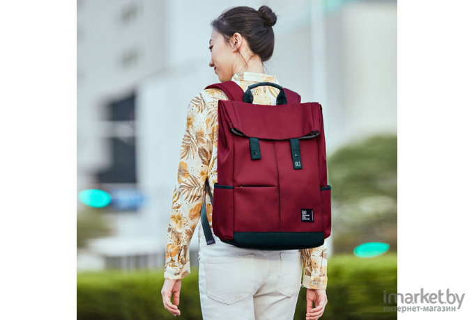 Рюкзак Ninetygo Colleage Leisure Backpack Dark Red (90BBPLF1902U-RD02)