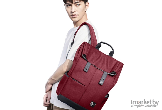 Рюкзак Ninetygo Colleage Leisure Backpack Dark Red (90BBPLF1902U-RD02)