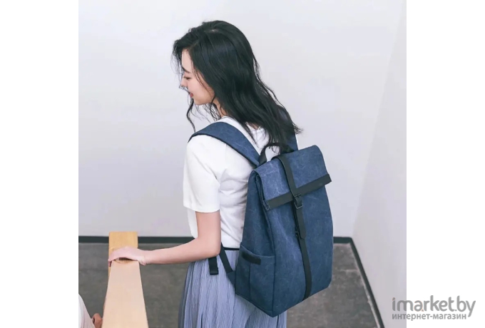 Рюкзак Ninetygo Grinder Oxford Casual Backpack Dark Blue