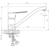 Смеситель Rossinka Silvermix RS27-21