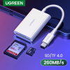 Картридер UGREEN CM265-60724 White