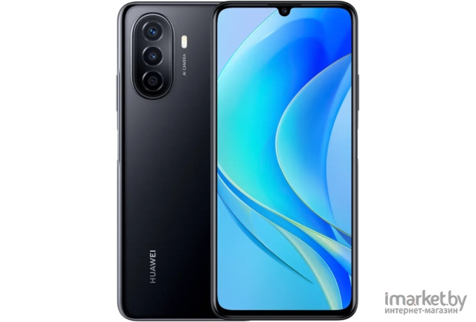 Смартфон Huawei Nova Y70 Midnight Black 4GB/64GB (MGA-LX9N)