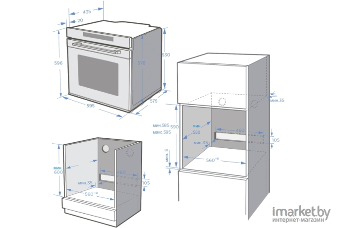 Духовой шкаф Midea MO57105X