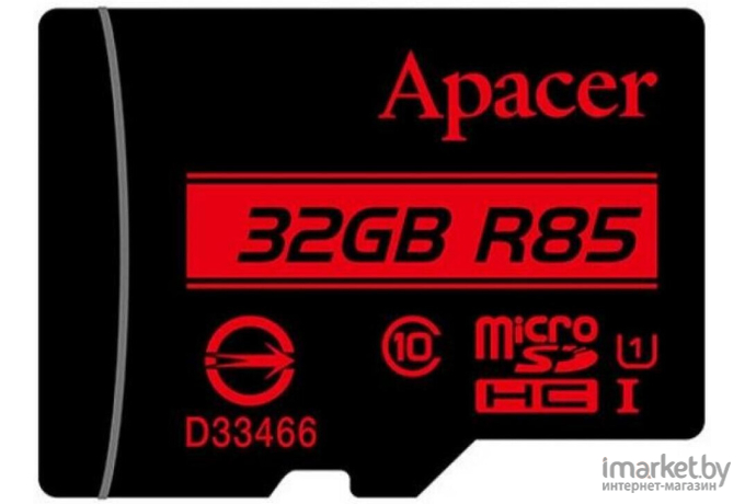 Карта памяти Apacer SDHC-micro 32Gb (AP32GMCSH10U5-R)