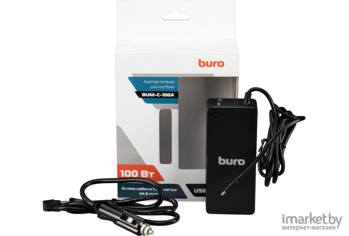 Блок питания Buro BUM-С-100A 100W 1xUSB 2.4A