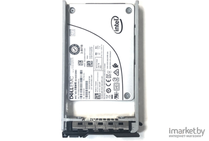 SSD диск Dell 3.84Tb SATA Hot Swapp 2.5 (400-BCTE)