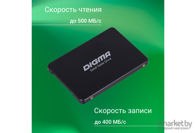 SSD диск Digma 2.5 SATA III 1Tb Run P1 (DGSR2001TP13T)