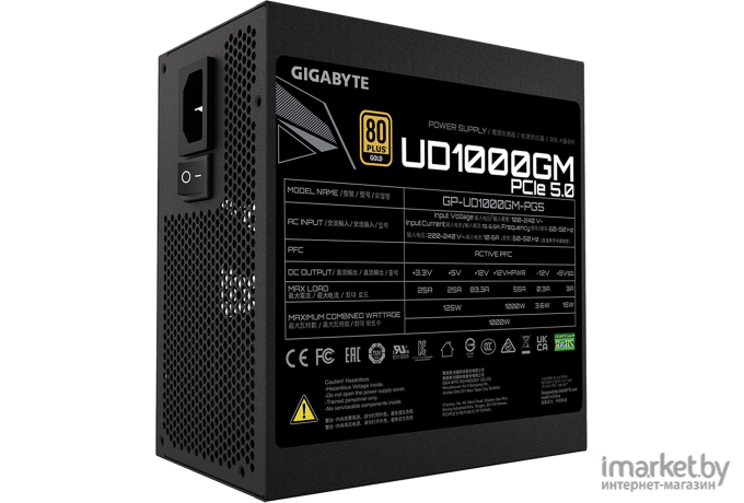 Блок питания Gigabyte GP-UD1000GM PG5 80+ gold ATX 1000W