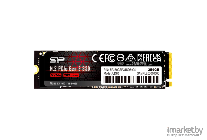 SSD диск Silicon Power 250Gb UD80 (SP250GBP34UD8005)