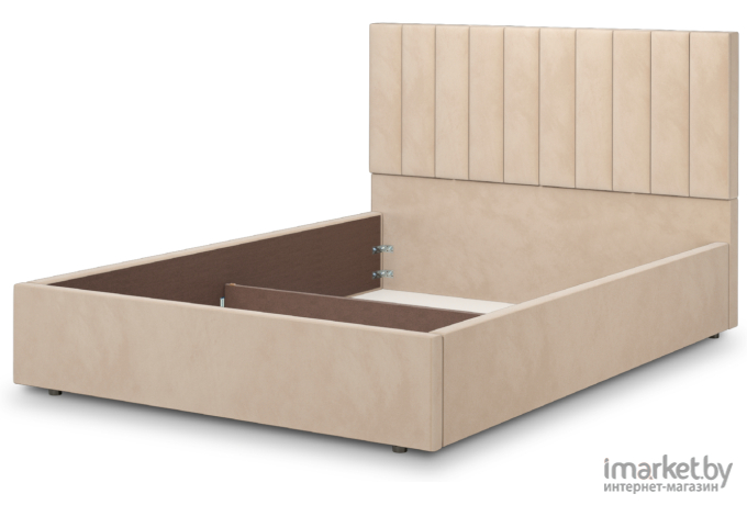 Кровать мягкая Аквилон Рица 14 ПМ (Конфетти крем)
