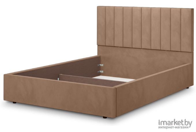 Кровать мягкая Аквилон Рица 14 ПМ (Конфетти корица)