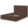 Кровать мягкая Аквилон Женева 14 ПМ (Конфетти шоколад)