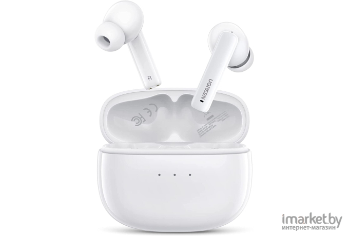 Bluetooth Наушники UGREEN WS106-90206 HiTune T3 Active Noise-Cancelling Wireless Earbuds White