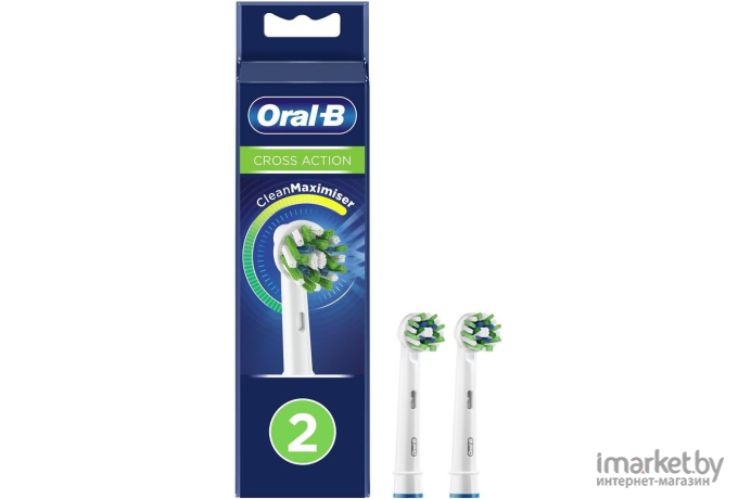 Сменная насадка Oral-B CrossAction EB50RB (2 шт)