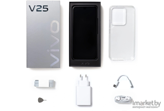 Смартфон Vivo V25 8GB/256GB Diamond Black (V2202)