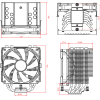 Кулер ID-Cooling SE-226-XT BLACK