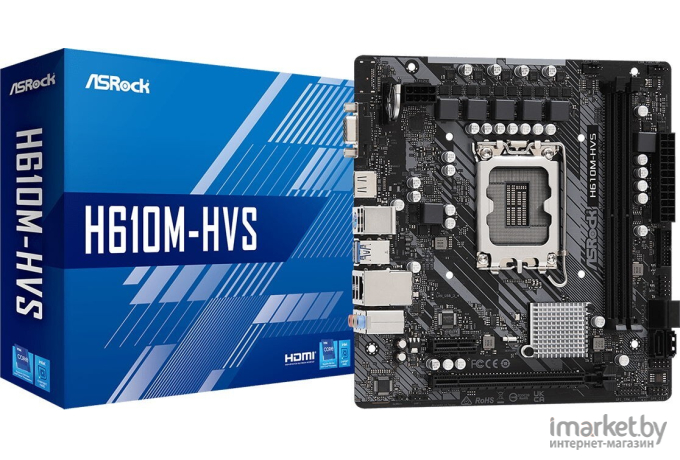 Материнская плата ASRock H610M-HVS