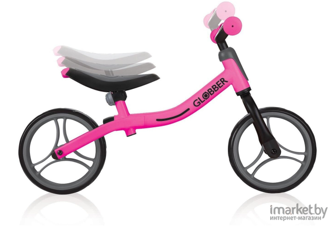 Беговел Globber Go Bike (розовый)