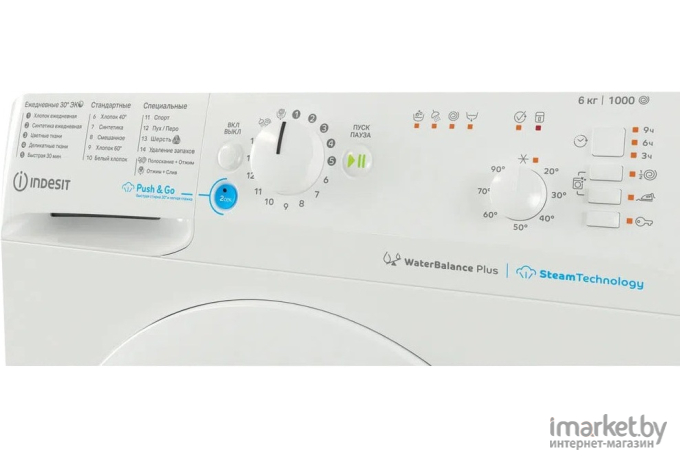 Стиральная машина Indesit BWSB 61051 WWV RU