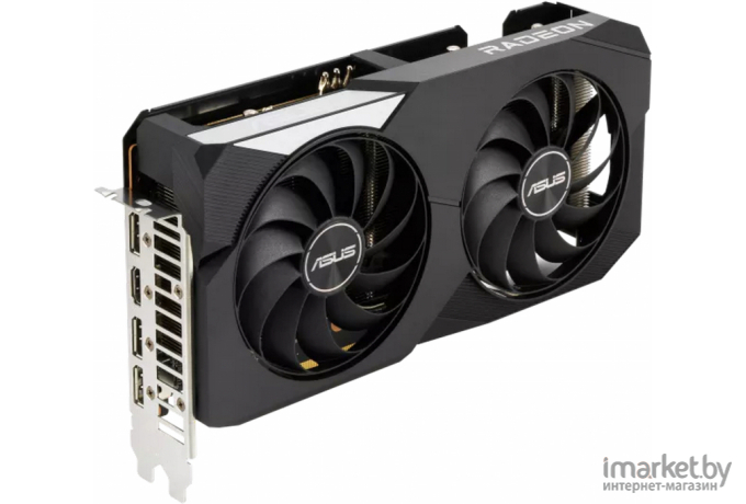 Видеокарта ASUS Dual Radeon RX 6650XT 8GB GDDR6 (DUAL-RX6650XT-O8G)