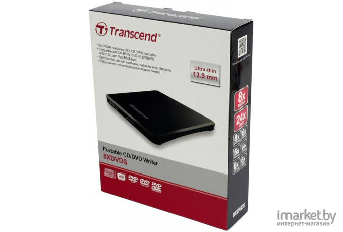 Привод DVD-RW Transcend TS8XDVDS-K