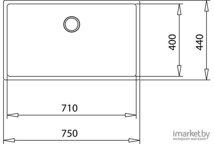 Кухонная мойка TEKA Be Linea RS15 71.40