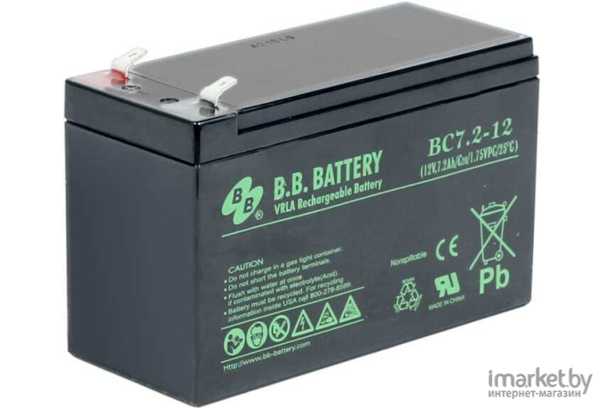 Аккумулятор для ИБП B.B. Battery BC 7,2-12