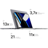 Ноутбук Apple Macbook Pro 14 M1 Pro 2021 MKGR3RU/A