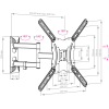 Кронштейн для телевизора Arm Media LCD-404 new (10236)