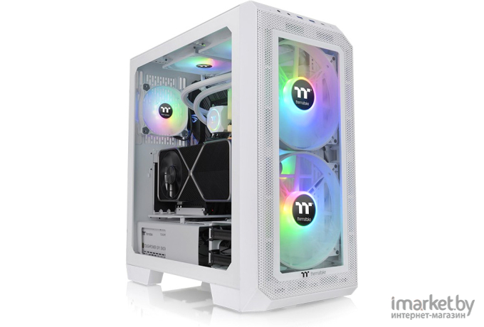 Корпус для компьютера Thermaltake View 300 MX без БП белый (CA-1P6-00M6WN-00)