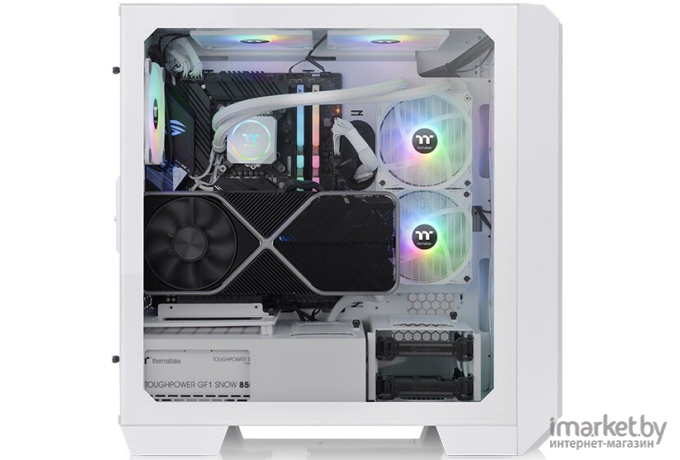 Корпус для компьютера Thermaltake View 300 MX без БП белый (CA-1P6-00M6WN-00)