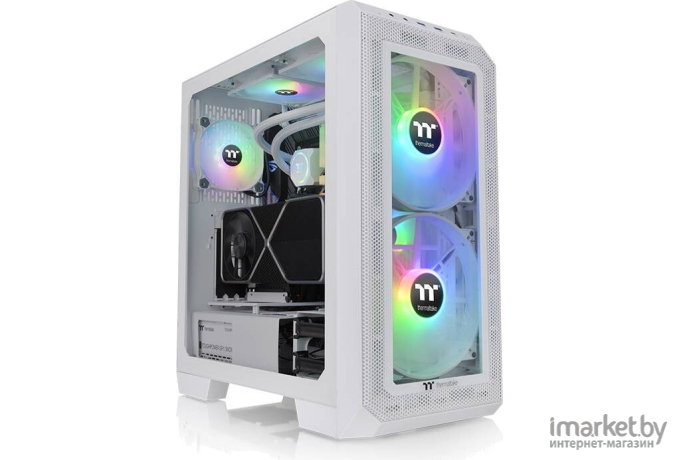 Корпус для компьютера Thermaltake View 300 MX без БП белый (CA-1P6-00M6WN-00)