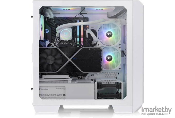 Корпус для компьютера Thermaltake View 300 MX без БП белый (CA-1P6-00M6WN-00)