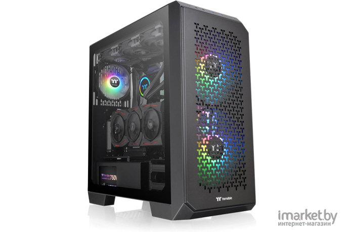 Корпус для компьютера Thermaltake View 300 MX черный без БП (CA-1P6-00M1WN-00)