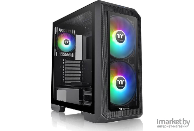 Корпус для компьютера Thermaltake View 300 MX черный без БП (CA-1P6-00M1WN-00)