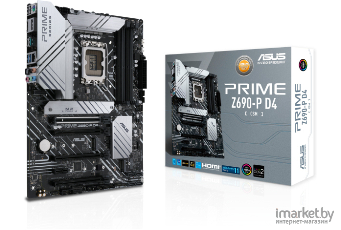 Материнская плата Asus Prime Z690-P D4-CSM (90MB18P0-M0EAYC)