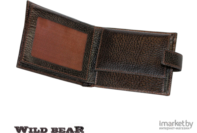 Портмоне Wild Bear LUX RP-003 Dark-brown